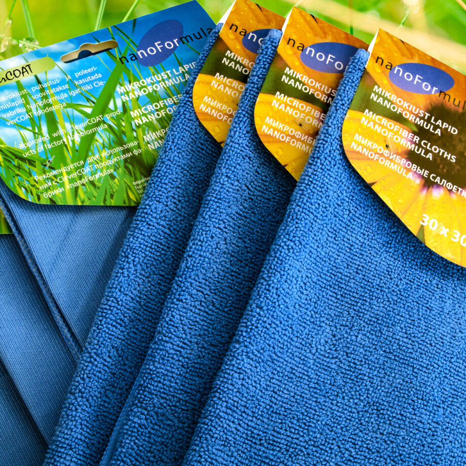 Microfiber Cloth Polish Set
